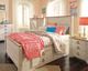 Signature Design by Ashley® Willowton Whitewash Full Panel Headboard-3