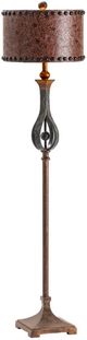 Crestview Collection Rambler Brown Floor Lamp-1
