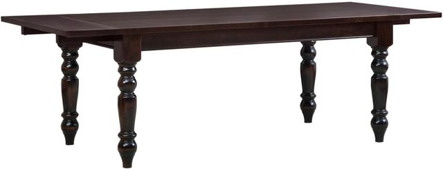 Urban Collections by Yutzy Woodworking French Farmhouse Asbury/Retreat Cherry 42”x72” Dining Table with 2 Leaves -0