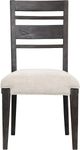Magnussen Home® Plum Creek Elite Dove/Ravenwood Black Dining Side Chair Set with Upholstered Seat-1