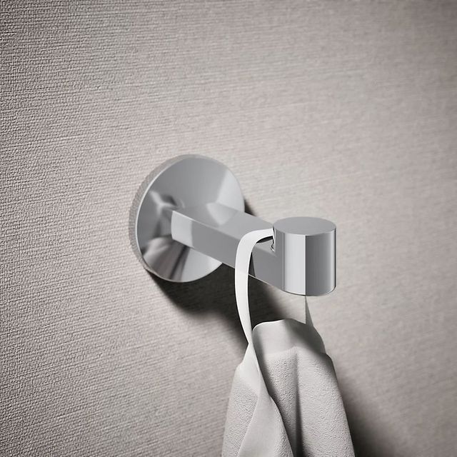 KOHLER® Components® Polished Chrome Robe Hook-1