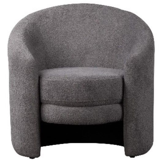 Porter International Designs Leo Gray Accent Chair-1