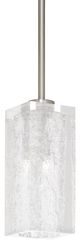 Wildwood Lamps Lucallan Satin Nickel/Textured Pendant-0