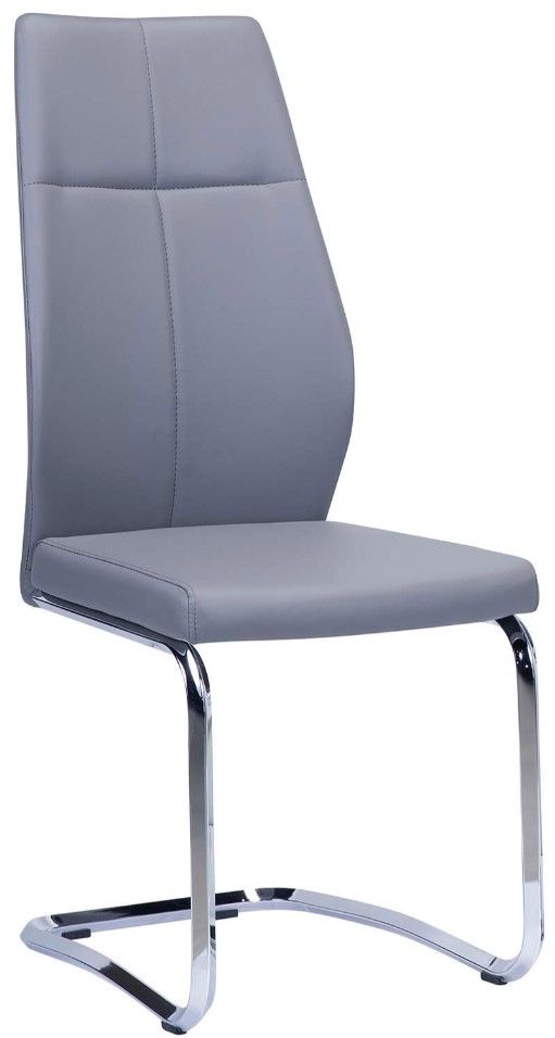 Mazin Furniture Jason Gray Side Dining Chair-0