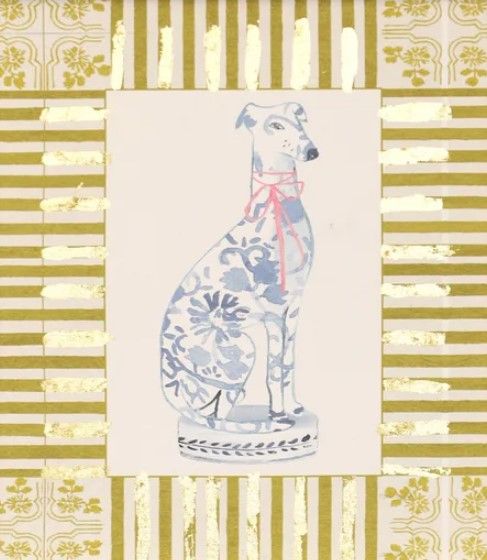 Stylecraft Talavera Blue Girl lI Wall Art-1