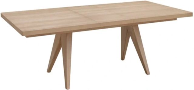 Modus Furniture Sumire Ginger Rectangular Extension Dining Table-0