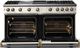 Viking® 5 Series 60" Pure White Pro Style Gas (LP) Range with Brushed Brass Trim-1