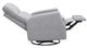 Emerald Home Tabor Gray Gray Manual Swivel Glider Recliner-4