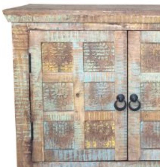 Jaipur Furniture Aravali Brown 2-Door Sideboard-1