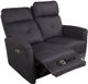 GoBerce® Gray Power Reclining Loveseat-1