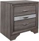 Global Furniture USA Seville 4-Piece Gray King Panel Bedroom Set-3