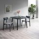 ACME Furniture Real Black Dining Table-1
