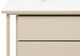 Natuzzi Editions Como Beige Gray Right Bedside Table-1