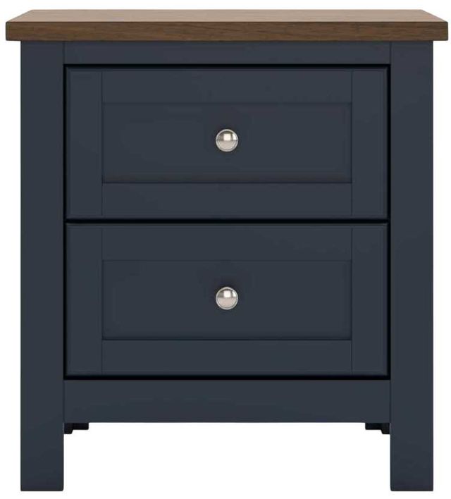 Signature Design by Ashley® Landocken Blue/Brown Nightstand-1