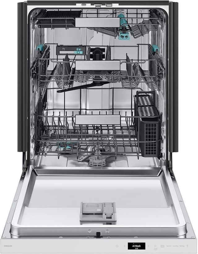 Samsung 24" White Top Control Built In Dishwasher-2