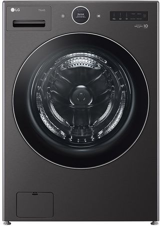 LG 5 Cu. Ft. Black Steel Front Load Washer