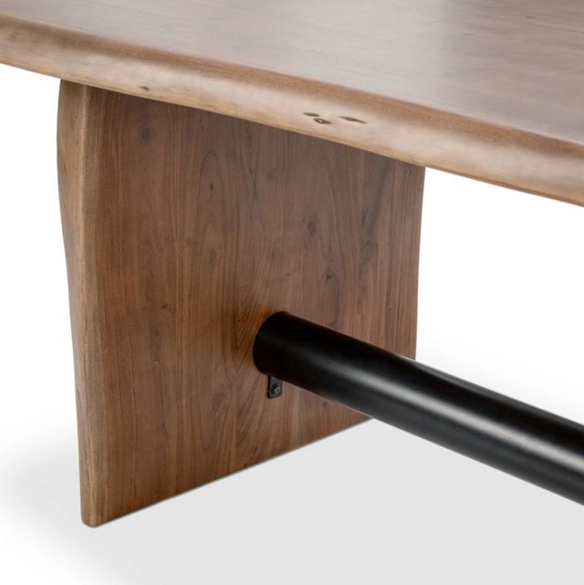 Classic Home Brinton Acorn Brown Rectangle Dining Table-4