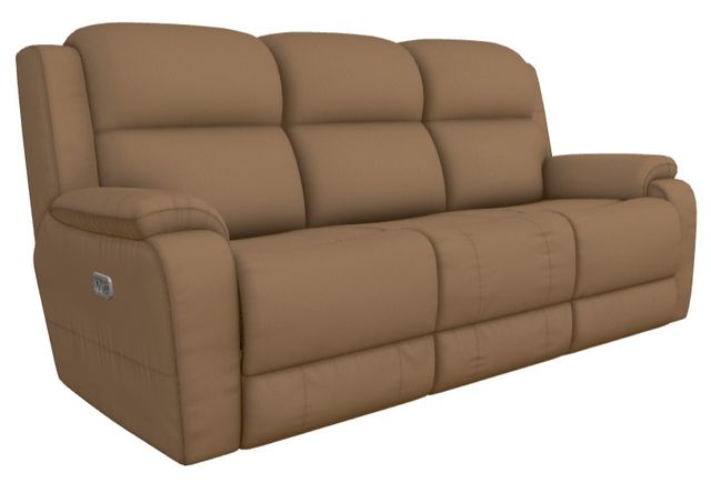 La-Z-Boy® Dorian Camel Power Reclining Sofa with Headrest-0