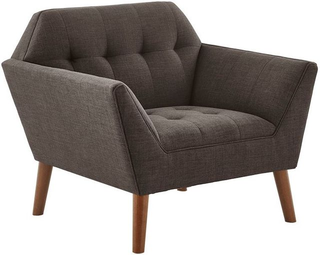 Olliix by INK+IVY Charcoal Newport Lounge Chair-3