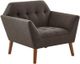 Olliix by INK+IVY Charcoal Newport Lounge Chair-3