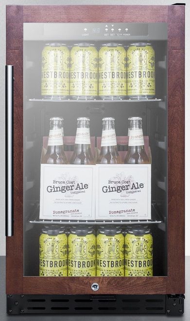 Summit® 18" 2.7 Cu. Ft. Panel Ready Beverage Center-3