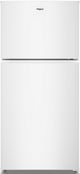 Whirlpool® 30" 19.3 Cu. Ft. White Top Freezer Refrigerator with Total Coverage Cooling-0