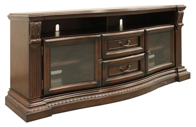 Parker House® Bella Vintage Sienna 67" TV Console with Power Center-0