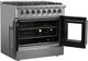 FORNO® Galiano 36" Stainless Steel Pro Style Dual Fuel Range-3