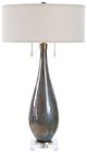 Uttermost® Cardoni Bronze/Smoke Gray Table Lamp-0