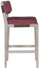 Vanguard® Furniture Thom Filicia Home Chatfield Stone/Tetley Cranberry Barstool-3