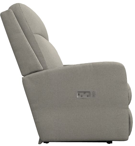 La-Z-Boy® Finley Dove Power Wall Reclining Loveseat with Console, Headrest, and Lumbar-3