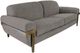 International Furniture Direct Loft Brown Almond Gray Sofa-0