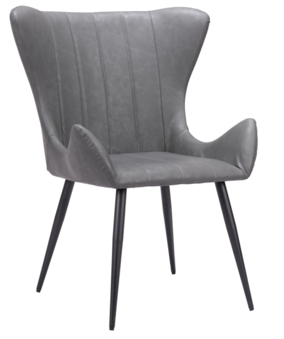 Zuo® Modern Alejandro Vintage Black Dining Chair-0