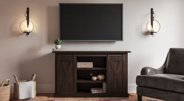 Signature Design by Ashley® Camiburg Warm Brown 54" TV Stand-2