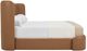 American Leather® Customizable Brinley Leather King Upholstered Panel Bed-3
