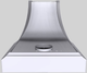 Vent-A-Hood® Designer Series 36" White Wall Mounted Range Hood-4