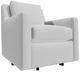 Craftmaster® Customizable CM Leather Track Arm Swivel Glider Chair-4