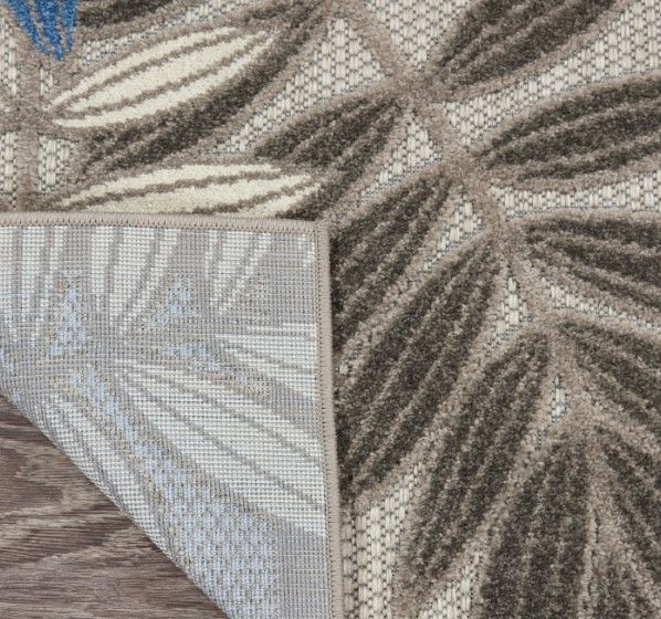 Nourison Home™ Aloha Gray Blue 5'x8' Style Area Rug-2