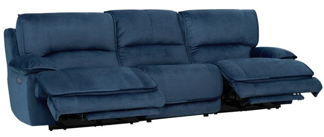 Steve Silver Co. Olsen 3-Piece Indigo Dual-Power Zero-Gravity Modular Reclining Sofa-4