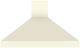 Vent-A-Hood® 48" Biscuit Euro-Style Wall Mounted Range Hood-0