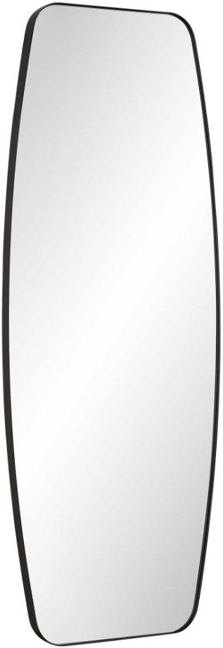Uttermost® Caspian Satin Black Dressing Mirror-4