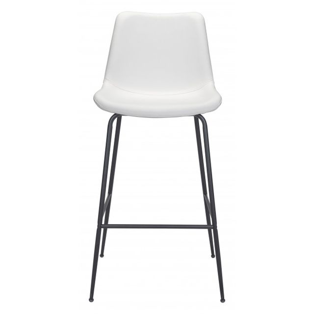Zuo® Modern Byron White Counter Chair-1