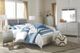 Signature Design by Ashley® Olivet 5-Piece Silver King Panel Bed Set-4