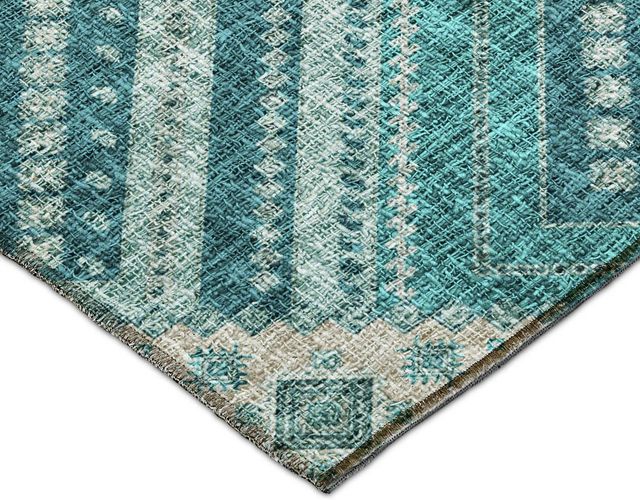 Dalyn™ Rug Company Portico PO5 Teal 5'x8' Area Rug-2