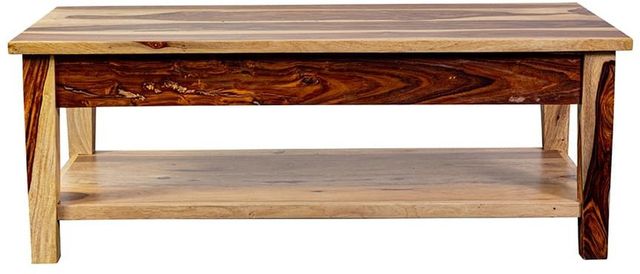 Porter International Designs Tahoe Natural Coffee Table-1