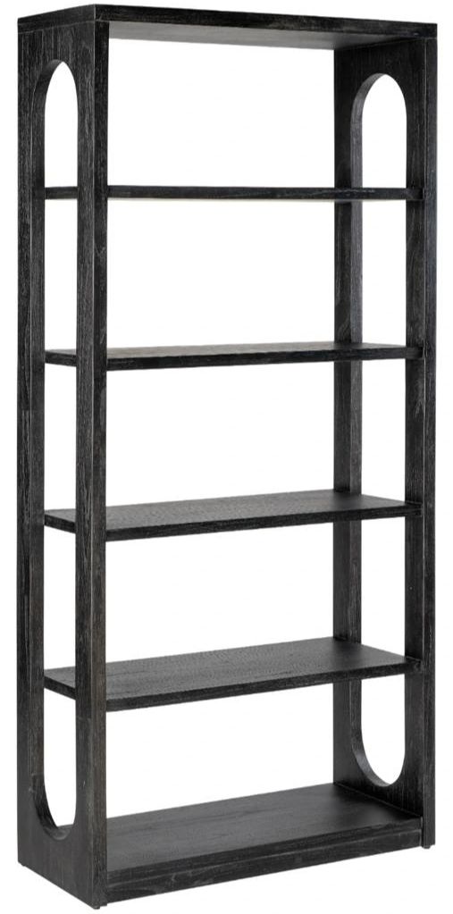 Hooker® Furniture Commerce and Market Black Etagere-0