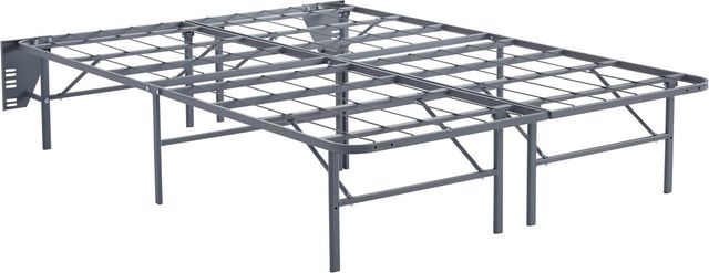 Sierra Sleep® by Ashley® Chime 2-Piece 10" Hybrid and Better than a Boxspring Foundation Queen Mattress Set-2
