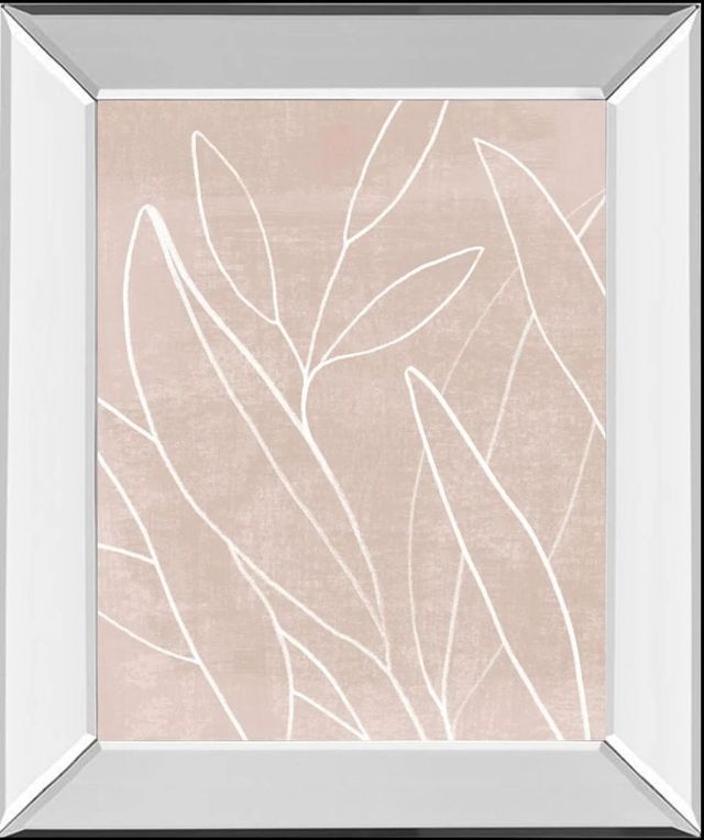 Classy Art Mauve Magic I by Grace Popp Mirror Framed Wall Art-0