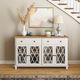 Jofran Inc. Aurora Hills Brushed White 4-Door Accent Chest-1