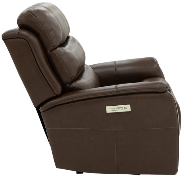 BarcaLounger® Mooresville Sorrento Coffee Leather Power Recliner-2